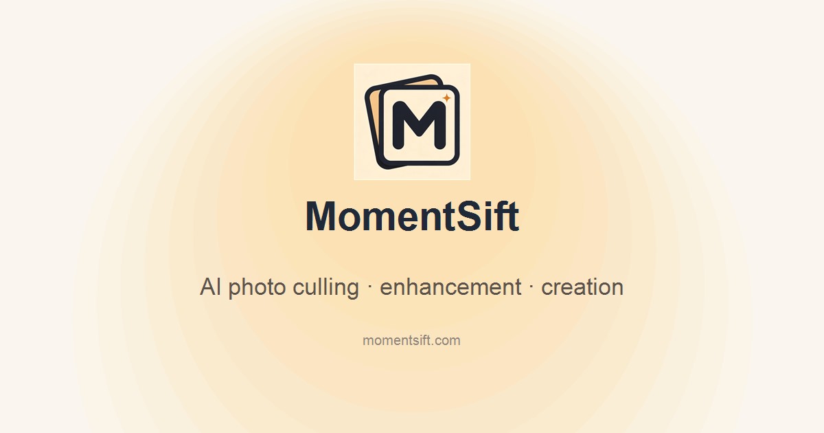 MomentSift screenshot